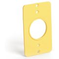 Woodhead 3052 Super-safeway Outlet Box Coverplate Single Receptacle Opening 1 39 Diameter 