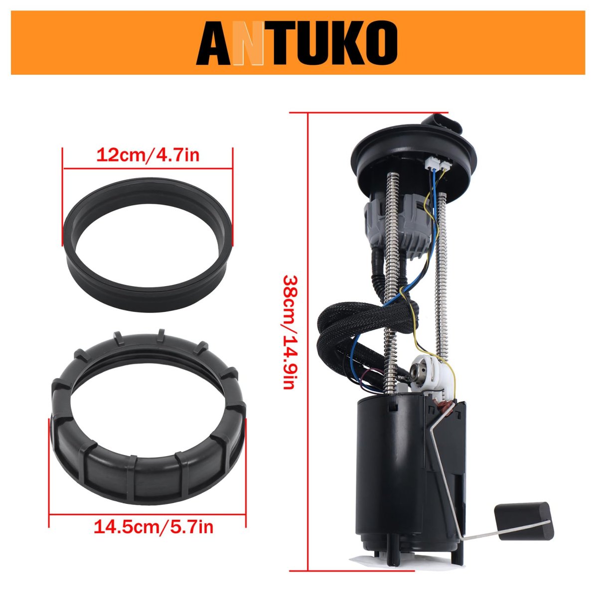 Fuel Pump Assembly Replacement For Can Am Maverick X3 Turbo R Commander 1000 And 700 Sport Trail Part Number 709001057