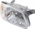 Evan-fischer Headlight Set For 2000-2002 Hyundai Accent Left Driver And Right Passenger Side Halogen With Bulb S