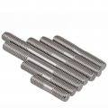 Threaded Backlash M8 Stainless Steel Screw Stud 30mm 50mm 80mm 100mm Double End Bolts 16mm Diameter Metric Thread Rod