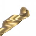 Uxcell 6 9mm Drill Bits High Speed Steel Straight Shank 109mm Length Twist Bit Fully Ground Titanium Coated 2 Pcs