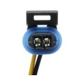 Ambient Air Temperature Sensor Connector For Pontiac G6 2005 06 07 08 2010 Black Male Straight End 2 Wire Pressure Contact