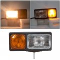 Kuafu Snow Plow Lights Compatible With Truck Pickup Replacement For 505k Universal Lamp Headlight Turn Signal 2 Pcs