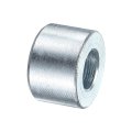 25 Pcs Galvanized Steel Spacer 3 8 Bore X 4 Od 7 16 Length Unthreaded Standoff Bushing Plain Finish Round Metal Fits M12 Screws 