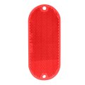 Red Oblong Mountable Reflector 99569 For Trucks Trailers Rvs And Buses Waterproof Exterior Safety Light 1 Pack 