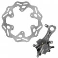Caltric Rear Brake Caliper With Rotor Compatible Yamaha Yz450f 2009 2010 2011-2017 