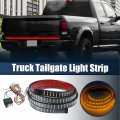 X Autohaux 60 Inch Tailgate Light Bar 432 Led Strip Reverse Brake Turn Signals Strobe Lights For Chevy Silveradod F150 F250 For