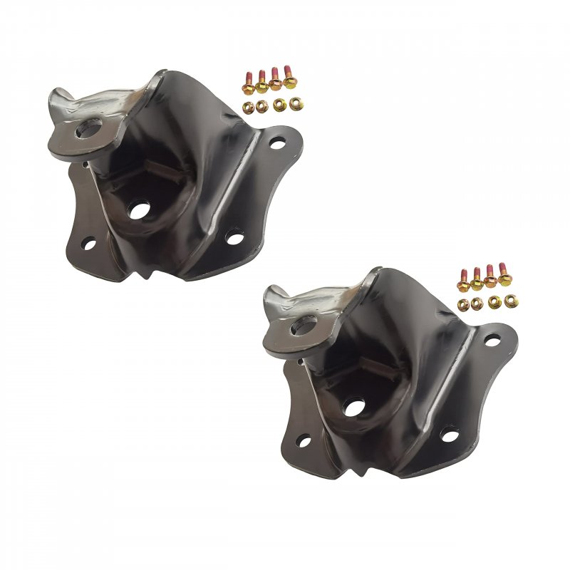2pcs Leaf Spring Hanger Front Or Rear For Ford F-350 1980-1997 722-012