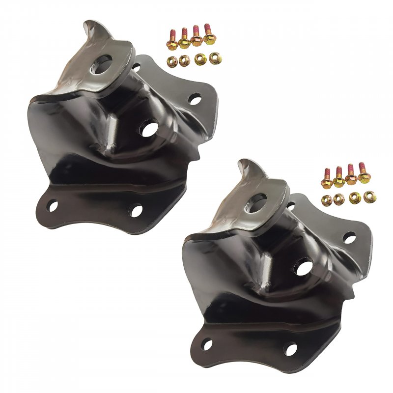 2pcs Leaf Spring Hanger Front Or Rear For Ford F-350 1980-1997 722-012