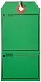 Aviditi G26211 Claim Tags Consecutively Numbered Pre-strung 4 3 X 2 8 Green Pack Of 1000 