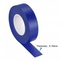 Uxcell Pvc Flagging Tape 20mm X 20m 65 6ft Marking Non-adhesive Blue