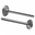 Caltric Intake And Exhaust Valve Compatible With Kawasaki Lakota 300 1995 1996 1997 1998 1999 2000 2001 2002 2003