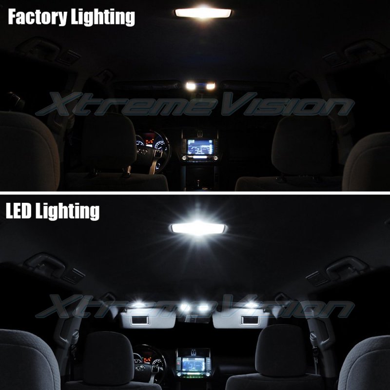Xtremevision Interior Led For Bmw 3 Series M3 1997-2005 14 Pieces Pure White Kit Installation Tool
