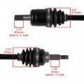Caltric Front Cv Joint Axle Bearing Compatible With Honda Trx450fe Trx450fm Foreman 450 Es S 2002 2003 2004
