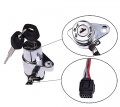 Jeenda Ignition Switch 27005-12 Compatible With Kawasaki 1999-2008 Vulcan 1500 Nomad Drifter Classic 2 Keys 27005-1256