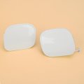 Beler White Front Left Right Bumper Tow Hook Eye Cover Cap 521200e927 521270e926 Fit For Toyota Highlander 2015-2017