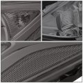 Smoked Housing Clear Corner Projector Headlight Lamps Tool Kit Compatible With Mazda 3 14-17
