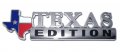Texas Edition Lonestar State Chrome Car Emblem