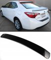 Jdm Sport Style Rear Roof Window Spoiler Visor Wing Compatible With For 2014-2019 Toyota Corolla Sedan