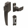 Prime Line K5007 Black Push Bottom Latch