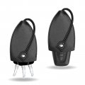 Pvotawp 2pcs Creative Pull-out Key Case Cover Leather Large-capacity Sleevechain Bags Cute Protector Car Key Fob With Holder 