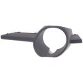 Fog Light Trim Passenger Side For Chrysler Town And Country 2008 2009 2010 Front Matte Dark Gray With Replaces 5113234aa 