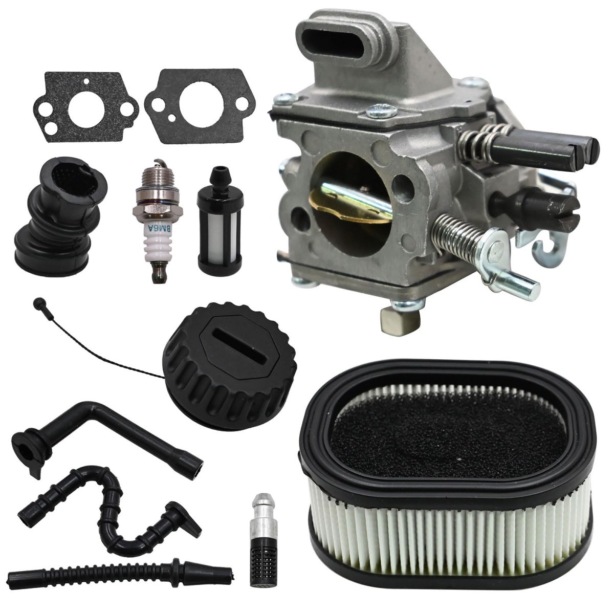 Secos Carburetor Kit For Stihl 064 065 066 Ms640 Ms650 Ms660 Chainsaw 1122 120 0621 0623 Walbro Wj-67a Wj-67b Wj-76a Zama
