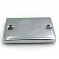 Xkh- Motorcycle Chrome Billet Aluminum Rear Brake Fluid Reservoir Cap Cover S Engraved Compatible With Suzuki Gsxr 600 Gsxr 750