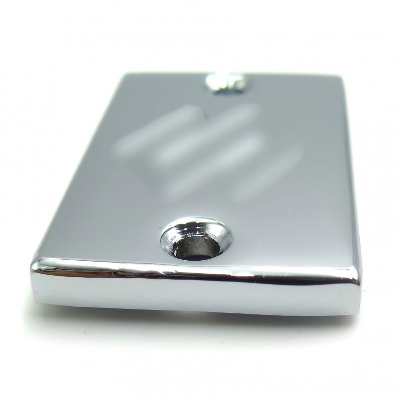 Motorcycle Chrome Billet Aluminum Rear Brake Fluid Reservoir Cap Cover S Engraved For Suzuki Gsxr 600 Gsxr 750 1000 1100