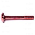 Carriage Bolts 10mm 1 5 X 80mm Grade 8 Alloy Steel Red Rinsed Zinc Finish 44 Piece Set 