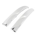 Front Chrome Lower Bumper Moulding Trim Durable Abs Material Stylish Set For Vehicle 735455057 And 735455056