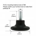 Uxcell M8 X 18 38mm Furniture Leveling Feet Adjustable Leveler Floor Protector For Table Desk Leg 8 Pack