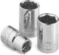 40323 23mm 12 Point Standard Socket 1 2 In Drive Superkrome Finish Suregrip Hex Design 