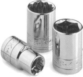 40323 23mm 12 Point Standard Socket 1 2 In Drive Superkrome Finish Suregrip Hex Design