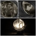 Auto Dynasty Front Bumper Driving Fog Lights With Switch Wiring Harness Bezel Compatible Nissan Sentra 13-16 Driver And