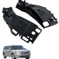 Front Bumper Side Support Bracket Set Of 2 For Flex 2009 2019 Replacement 8a8z17e814a 8a8z17e814b Left And Right Black Plastic 