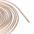 Uxcell 1 Set 25 Ft Of 3 16 Inch Od Brake Line Tubing Kit Flexible Copper-nickel Tube Roll Coil With Inverted Flare Fittings