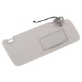 Sun Visor Passenger Side With Mirror And Light Gray Replacement For R-am 1500 2500 3500 2013-2018 1vf24bd1ad 