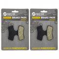 Niche Front Left Right Hand Brake Pad Set For Arctic Cat 0402-882 Organic 2 Pack