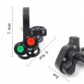 Favomoto Headlight Turnlight Horn Motorcycle Handlebar Light Turn Bike Indicator Universal For Tricycle E-bike Headlamp