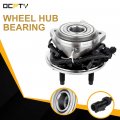 Ocpty New Wheel Hub Bearings Front 5 Lugs W Abs Compatible Ford Explorer For Mercury Mountaineer 1995-2002 With Oe 515003 Pack
