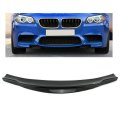 Front Bumper Center Chin Lip Spoiler For 2012-2017 Bmw F10 M5 Carbon Fiber R Style Splitter Body Kit