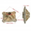 Rear Axle Wheel Hubs 1 Pair 4 Stud 24t Spline 25mm Hub For 125cc 150cc 200cc Go Kart Atv Quad