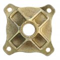 Rear Axle Wheel Hubs 1 Pair 4 Stud 24t Spline 25mm Hub For 125cc 150cc 200cc Go Kart Atv Quad