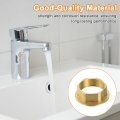 2 Set 1 Inch O-ring Faucet Locking Nut Female Locknut For Plumbing Pipe Fitting Washer Fasteners