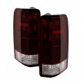 Factory Style Tail Light Lamp For 2007-2012 Dodge Nitro Smoke Red Lens Driver Passenger Side 