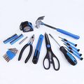 Cartman Blue 39-piece Cutting Plier Tool Set General Household Hand Kit With Plastic Toolbox Storage Case