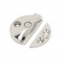 Marine Cabinet Lock Mirror Like Polished 45mm Boat Door Catch Latch 180a Twist For Yacht