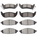 Aintier Automotive Replacement Brake Pads Front Rear Fit Ford Crown Victoria 2003 2004 2005-2011 For Lincoln Town Car 2003-2011