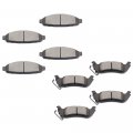 Aintier Automotive Replacement Brake Pads Front Rear Fit Ford Crown Victoria 2003 2004 2005-2011 For Lincoln Town Car 2003-2011
